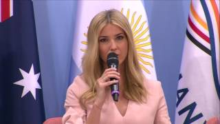 Ivanka Trump takes the stage at the G20 [upl. by Sill747]