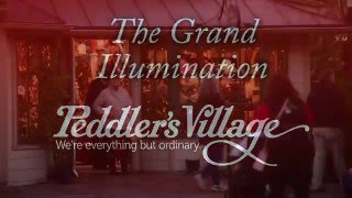 Peddlers Village Grand Illumination Celebration [upl. by Atiuqcaj]