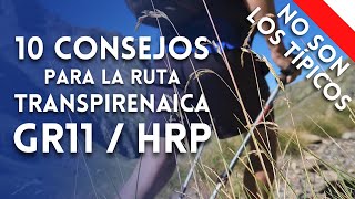 10 Consejos para la TranspirenaicaGR11HRP [upl. by Tatman]