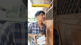 Happy Dussehra🤣🔥 comedy youtubeshorts trending shorts [upl. by Ethelbert436]