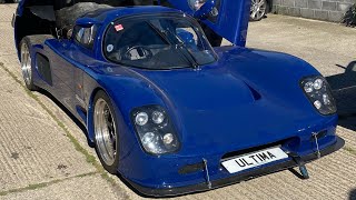 Ultima GTR 1000hp first drive In Wet [upl. by Guimar362]