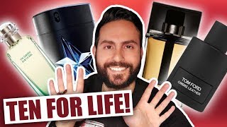 KEEP ONLY 10 DESIGNER FRAGRANCES FOR LIFE  TOSS THE REST 2020 [upl. by Naquin426]