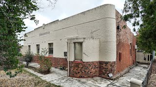 Art deco influenced units with stuff left behindBuilt circa 1942 now demolished [upl. by Herahab]