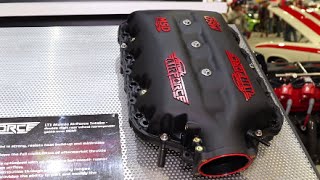 SEMA 2015 MSDs Atomic AirForce LT1 Intake [upl. by Inuat880]