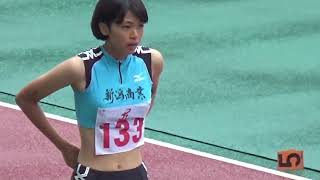 【陸上跳躍】平成27年度新潟県陸上競技選手権大会 女子共通走幅跳 TampF Womens Heptathlon Long Jump [upl. by Falconer]