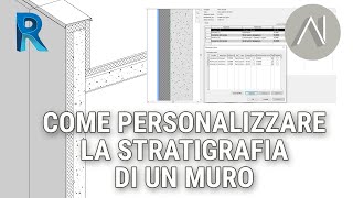 Revit Personalizzare la stratigrafia dei muri [upl. by Hudis226]