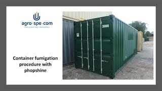 Container fumigation [upl. by Laehcimaj]