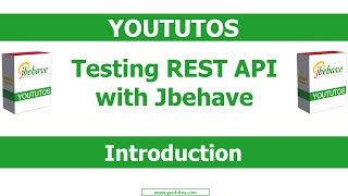 Testing REST API with Jbehave  Introduction [upl. by Holloway316]