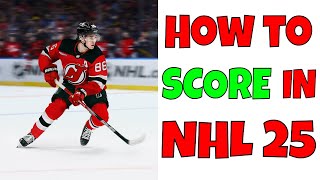 How to Score on Every Shot in NHL 25  NHL 25 Tips [upl. by Palmore]