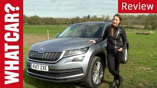 2020 Skoda Kodiaq SUV review – Is Skodas first 7seater a winner  What Car [upl. by Adis689]