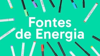 FONTES DE ENERGIA RENOVÁVEIS E NÃO RENOVÁVEIS  QUER QUE DESENHE [upl. by Etnovahs]