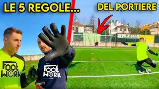 5 REGOLE FONDAMENTALI per diventare PORTIERE  da 0 a 100 [upl. by Corbin417]