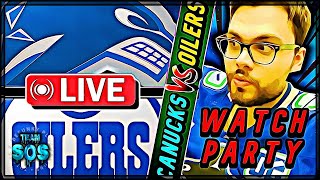 The Ultimate Showdown Vancouver Canucks vs Edmonton Oilers LIVE [upl. by Dadinirt]