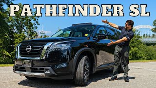 2022 Nissan Pathfinder SL Walk Around Test Drive and Review [upl. by Vladamar]