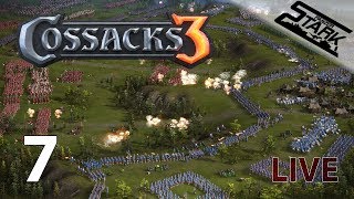 Cossacks 3  7Rész Gigászok csatája  Stark LIVE [upl. by Gaylene]