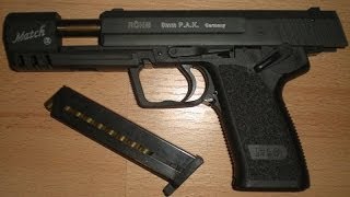 My new blank gun the Röhm RG96 with match weight [upl. by Enitsed]