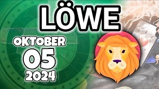 horoskop Löwe Samstag 5 Oktober 2024 [upl. by Intruoc738]