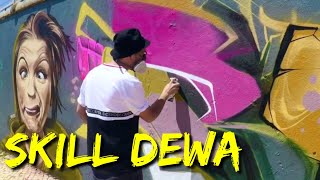 KEREN Grafiti Jalanan Skill DewaBukan Kaleng Kaleng [upl. by Ahsen]