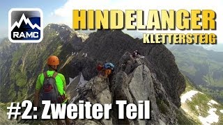 Hindelanger Klettersteig 2 Fotogene Gratkletterei Allgäu GoPro HD  Abenteuer Alpin 2013 12 [upl. by Adnoluy]