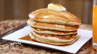 HOW TO MAKE PANCAKES GOOD OLD FASHIONED SOFT AND FLUFFY PANCAKE RECIPE [upl. by Nohsyar]