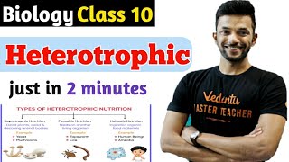 Heterotrophic Mode of Nutrition  Class 10 Biology Amrit sir [upl. by Chessy386]