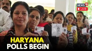 Haryana Elections LIVE Updates  Haryana Polls  Haryana News LIVE  Haryana Election News  N18L [upl. by Rosena]