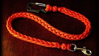 How to make a twopeg spool knit paracord lanyard [upl. by Hazmah664]