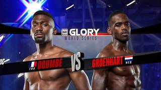 FULL MATCH  Cedric Doumbé vs Murthel Groenhart  Welterweight Title Fight GLORY 44 Chicago [upl. by Eerol]