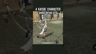 4 Kassie Character Ability Test Free Fire New Character Kassi [upl. by Dotty]