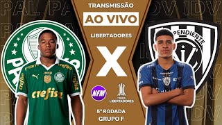 PALMEIRAS 2x1 DEL VALLE  LIBERTADORES  5ª RODADA  GRUPO F  AO VIVO COM IMAGENS DO ESTÚDIO [upl. by Eelreveb]