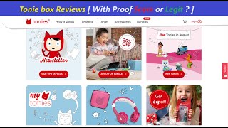 Tonie box Reviews  With Proof Scam or Legit  Tonies  Toniebox Com Reviews  TonieboxCom Reviews [upl. by Jethro]