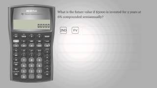 Future value – Texas Instruments BA II PLUS [upl. by Bramwell]