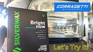 Restoring the 60 Headlights Silverwax Headlight Restoration Kit Review [upl. by Coppock]