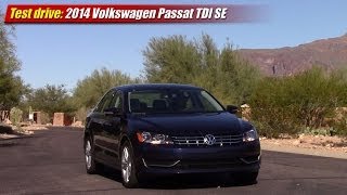 Test drive 2014 Volkswagen Passat TDI SE [upl. by Hsotnas30]