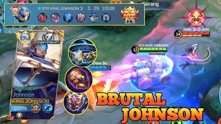 JOHNSON BEST BUILD 2024 🔥 Must Try  MLBB [upl. by Lomaj]