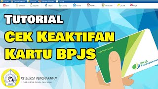 Cara Cek Keaktifan Kartu BPJS di SIM Khanza [upl. by Anyad]