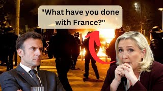 Marine Le Pen quotWhat have you done with France’  Full Speech in French Parliament news [upl. by Esiocnarf]