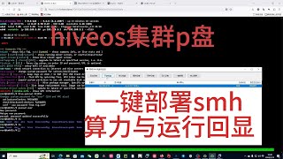 hiveos用户一键部署smh集群p盘教程解决hiveos不显示smh算力的问题 让大家使用spacemesh更方便 [upl. by Shiff63]