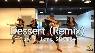 Dessert Remix  Dawin  Easy Dance Fitness Choreography  ZIN™  Wooks Zumba® Story [upl. by Naashom]