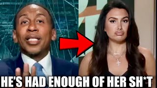 Molly Qerim Gets Put On BLAST LIVE On ESPN First Take By Stephen A amp Shannon Sharpe “STOP IT MOLLY” [upl. by Anole34]