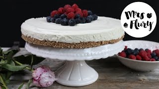 Leichte Philadelphia Fit Torte  No bake Sommertorte [upl. by Normak]