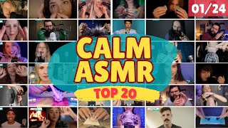 ASMR AWARDS 🌟 CALM TRIGGERS TOP 20 the best of 012024 [upl. by Dilisio]