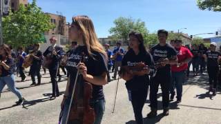 Wenatchee School District Mariachi amp Folklorico in the Apple Blossom Youth Parade WenatcheeWA [upl. by Aissej]