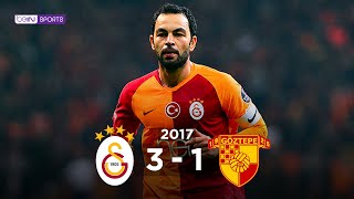 Galatasaray 3  1 Göztepe  Maç Özeti  201718 [upl. by Aynav]