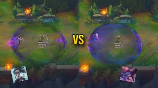 Coven Akali vs Star Guardian Akali Skin Comparison  League of Legends [upl. by Caddric196]