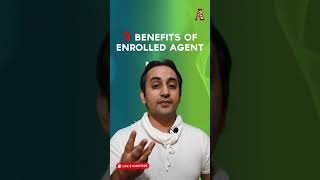 3 benefits of Enrolled Agent shorts [upl. by Ayamat]