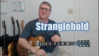 How to Play Stranglehold by Ted Nugent Intro and 1st Solo with TAB [upl. by Atalie]