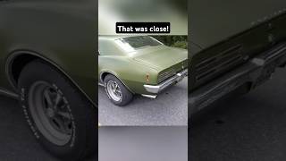 67 Firebird Almost Loses It Showing Off classic burnout automobile shorts [upl. by Nero647]