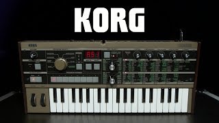 Korg microKORG Synthesizer  Gear4music demo [upl. by Llehsam522]