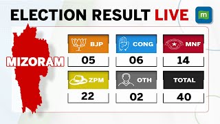 Election Result Live  Mizoram State Assembly 2023  BJP vs Congress vs MNF vs ZPM  Vote Count [upl. by Nolyk]